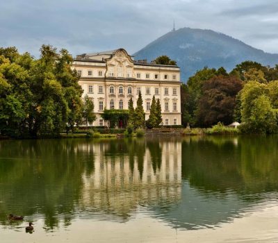 Schloss Leopoldskron Castle, one of numerous Salzburg locations from the film 'The Sound of Music'.